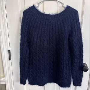 Victoria Navy Blue Women's Sweater S/M Like New